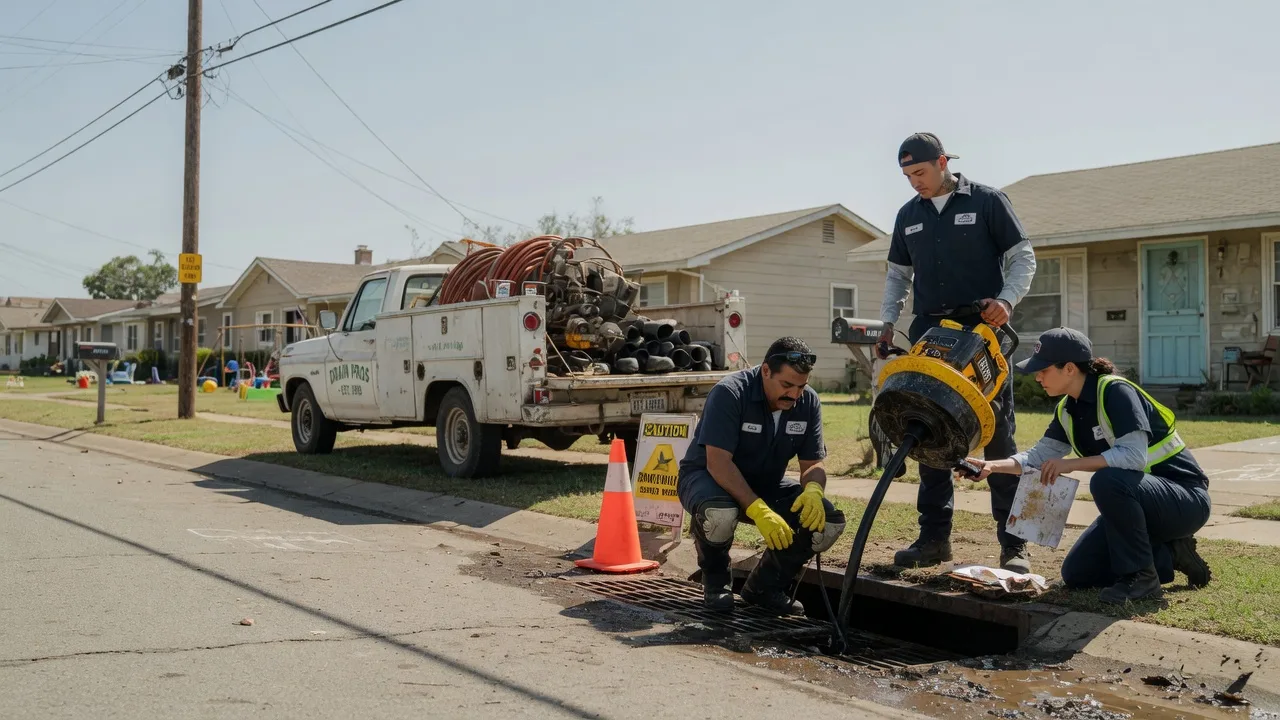 Drain Cleaning in Roxie, MS near me